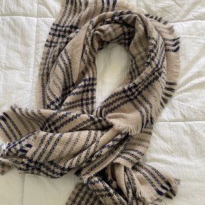 Uniqlo Wool Plaid Scarf